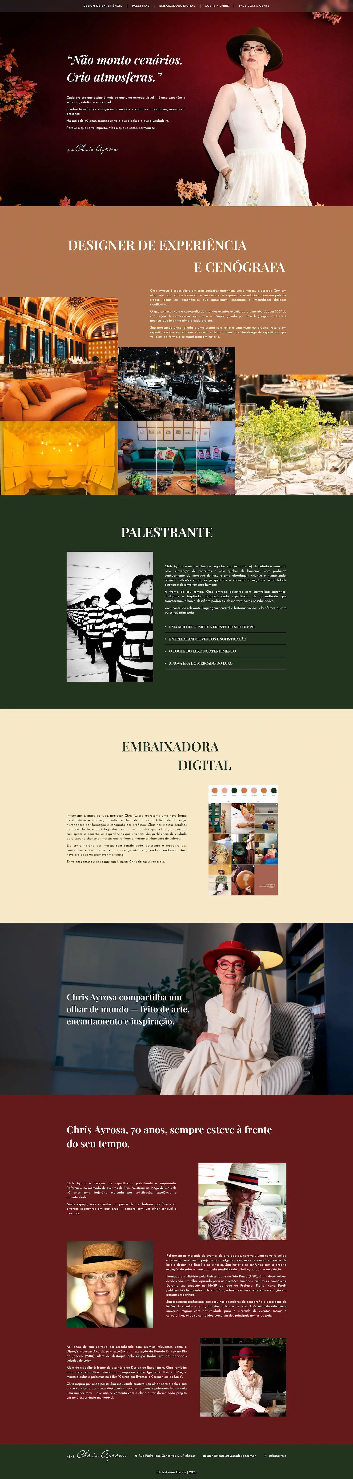 Site Chris Ayrosa