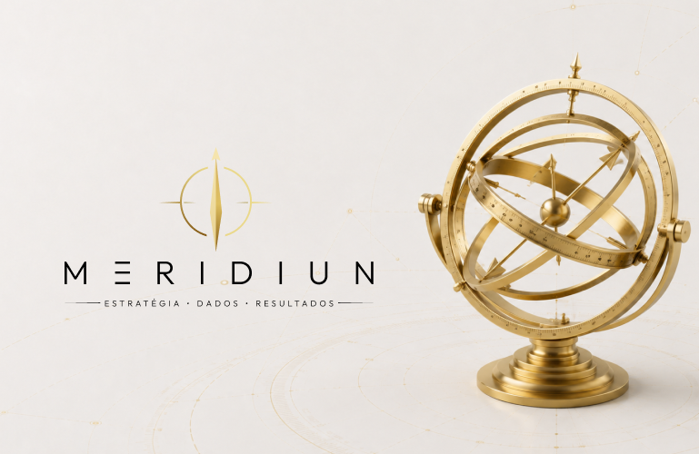 Projeto de identidade visual para Meridiun