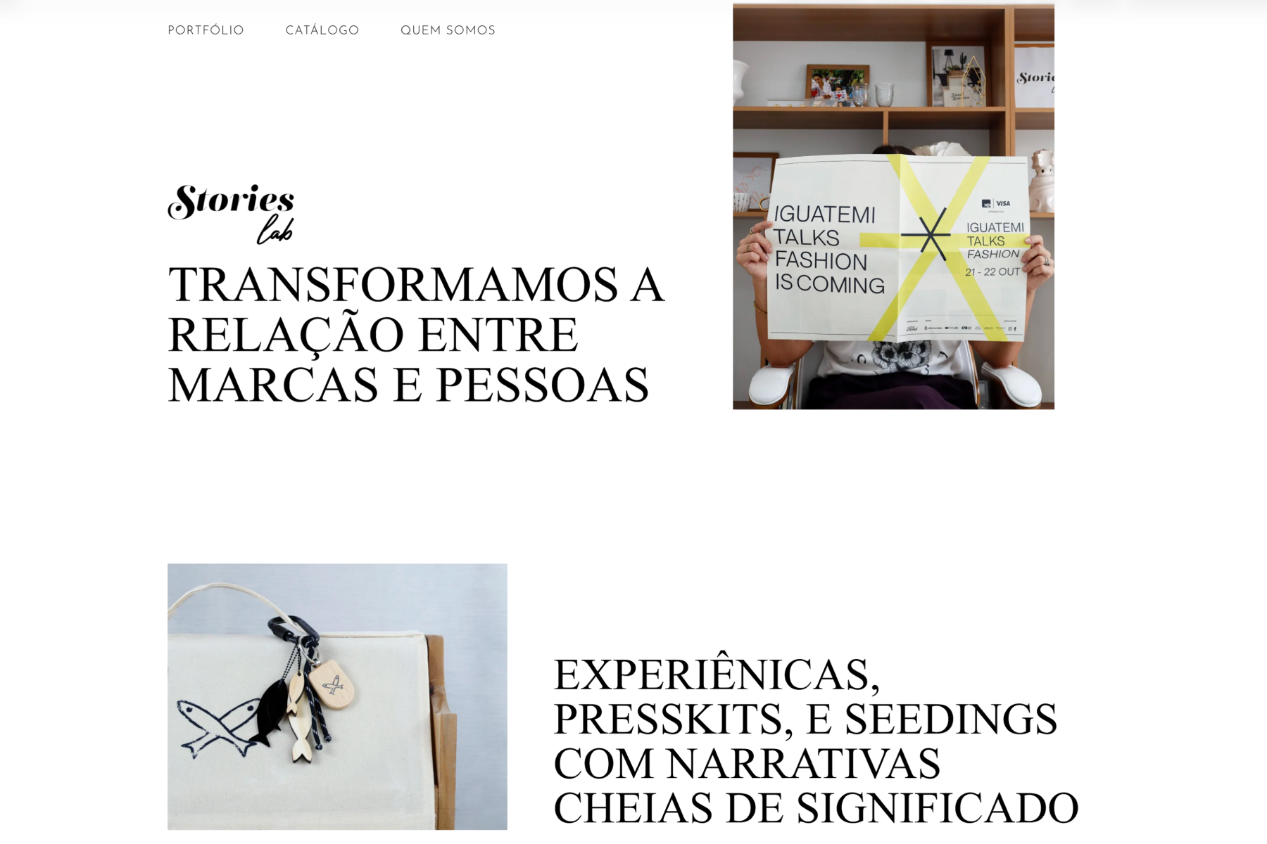 Site desenvolvido pelo Studio Ziben