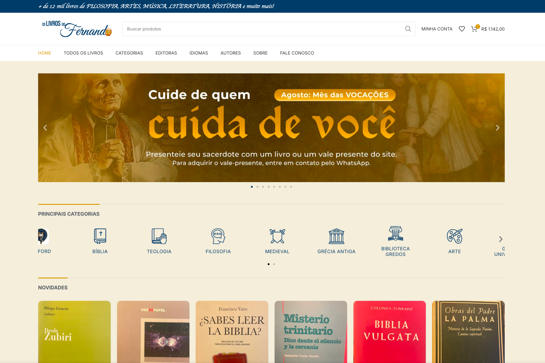 Site desenvolvido pelo Studio Ziben