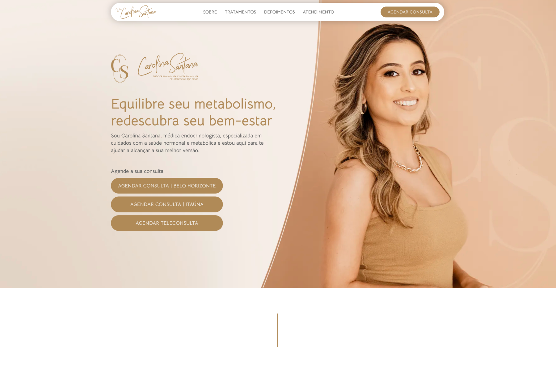 Site desenvolvido pelo Studio Ziben